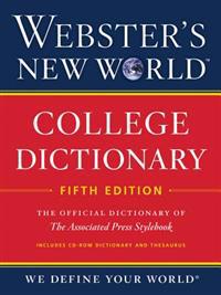 Webster's New World College Dictionary, Fifth Edition [With CDROM]