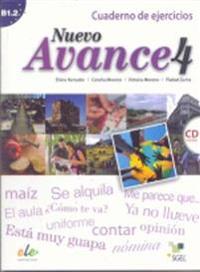 Nuevo Avance 4 Exercises Book + CD B1.2
