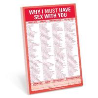 Knock Knock Pad: Why I Must Have Sex with You