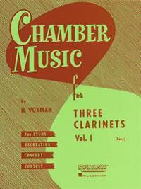 Three Clarinets - Volume 1 (Easy)