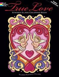 True Love Stained Glass Coloring Book