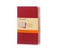 Moleskine Cahiers Ruled, Red Cover