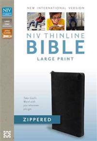 Thinline Bible-NIV-Large Print Zippered