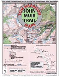 Map-pack of the John Muir Trail