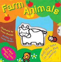 A Mini Magic Color Book: Farm Animals