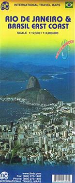 Rio De Janeiro City/Brasil East Coast Itm Map (Wp)