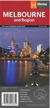 Melbourne and Region Handy Map