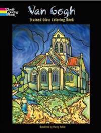 Van Gogh Stained Glass Coloring Book