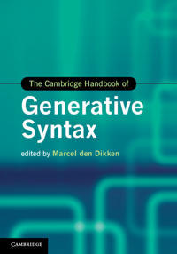The Cambridge Handbook of Generative Syntax
