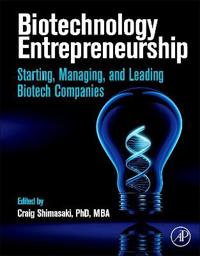 Biotechnology Entrepreneurship