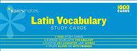 Latin Vocabulary Study Cards