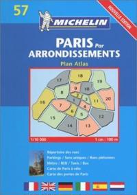 Paris Arrondissements Atlas- Michelin
