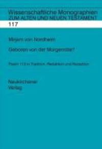 Geboren von der Morgenröte?