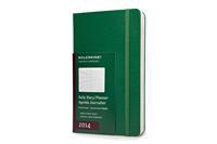 2014 Moleskine Large Oxide Green Hard Daily Diary