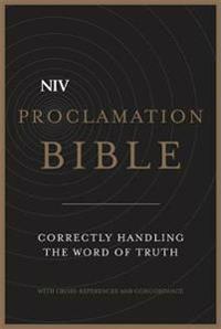 NIV Bible with Cross-References Proclamation Trust Bonded Leather