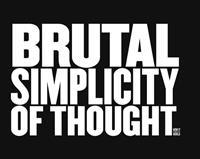 Brutal Simplicity of Thought