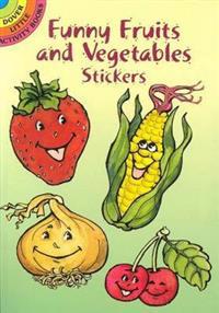 Funny Fruits and Vegetables Stickers