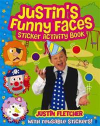 Justin's Funny Faces Sticker Activity Book