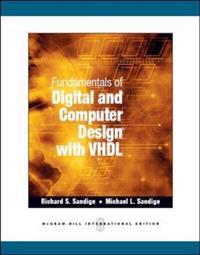 Fundamentals of Digital and Computer Design with VHDL