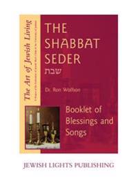 Shabbat Seder Booklet of Blessings and Songs