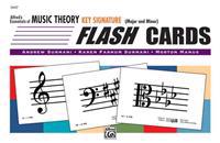 Essentials of Music Theory: Key Signature Flash Cards (Major and Minor), Flash Cards