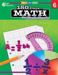 180 Days of Math for Sixth Grade [With CDROM]