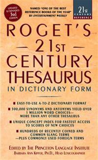 Rogets 21st Century Thesaurus