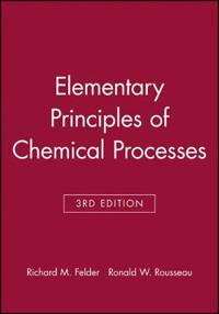 Elementary Principles of Chemical Processes