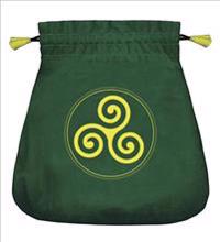 Celtic Triskel Velvet Bag