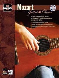 Basix Mozart Guitar Tab Classics: Book & CD