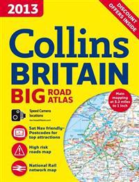 2013 Collins Big Road Atlas Britain