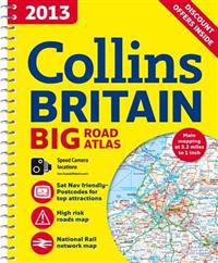 2013 Collins Big Road Atlas Britain
