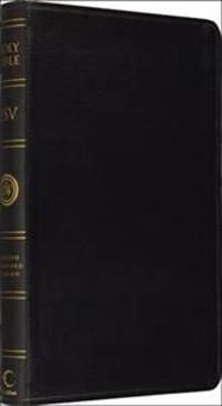 Holy Bible: English Standard Version (ESV) Anglicised Black Leather Thinline Edition