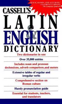 Cassell's Concise Latin and English Dictionary