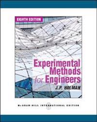 Experimental Methods for Engineers