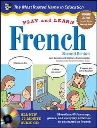 Play and Learn French with Audio CD