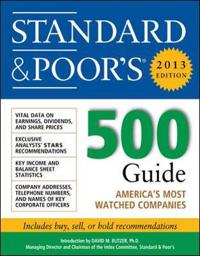 Standard and Poor's 500 Guide 2013
