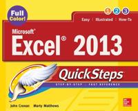 Microsoft Excel 2013 QuickSteps