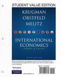 Student Value Edition for International Economics Plus New Myeconlab with Pearson Etext -- Access Card Package (1-Semester Access)