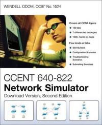 CCENT 640-822 Network Simulator, Access Code Card