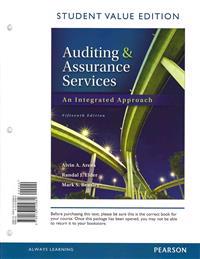 Auditing & Assurance Services, Student Value Edition: An Integrated Approach