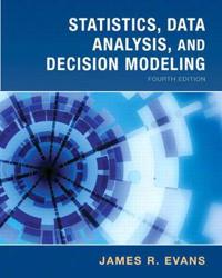 Statistics, Data Analysis, and Decision Modeling [With CDROM]
