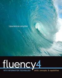 Fluency with Information Technology