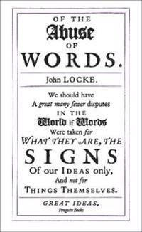Of the Abuse of Words