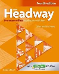 New Headway: Pre-intermediate: Workbook + iChecker with Key