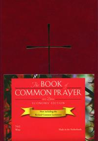 1979 Book of Common Prayer, Imitation Leather Wine Color