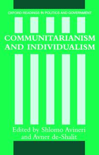 Communitarianism and Individualism