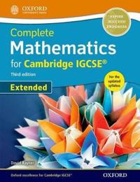 Extended Mathematics for Cambridge IGCSE with CD-ROM