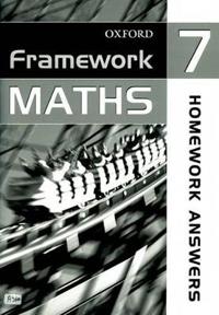 Framework Maths: Year 7: Homework Answer Book