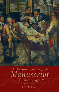 A Dictionary of English Manuscript Terminology